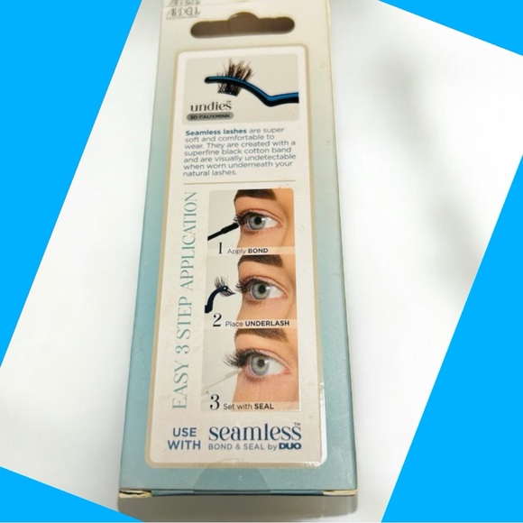 Ardell False Eyelashes-Seamless Undies Wispies-3DFAUXMIK32ct -Set of Two Boxes - Picture 3 of 4